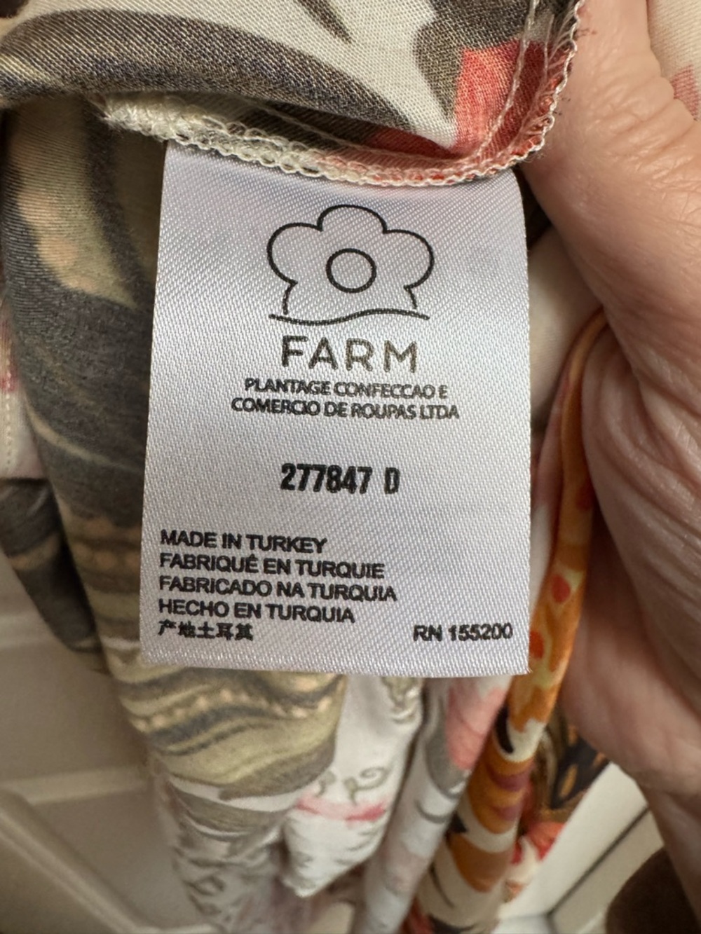 FARM Rio Halter Maxi Dress Floral Pattern - Picture 10 of 11